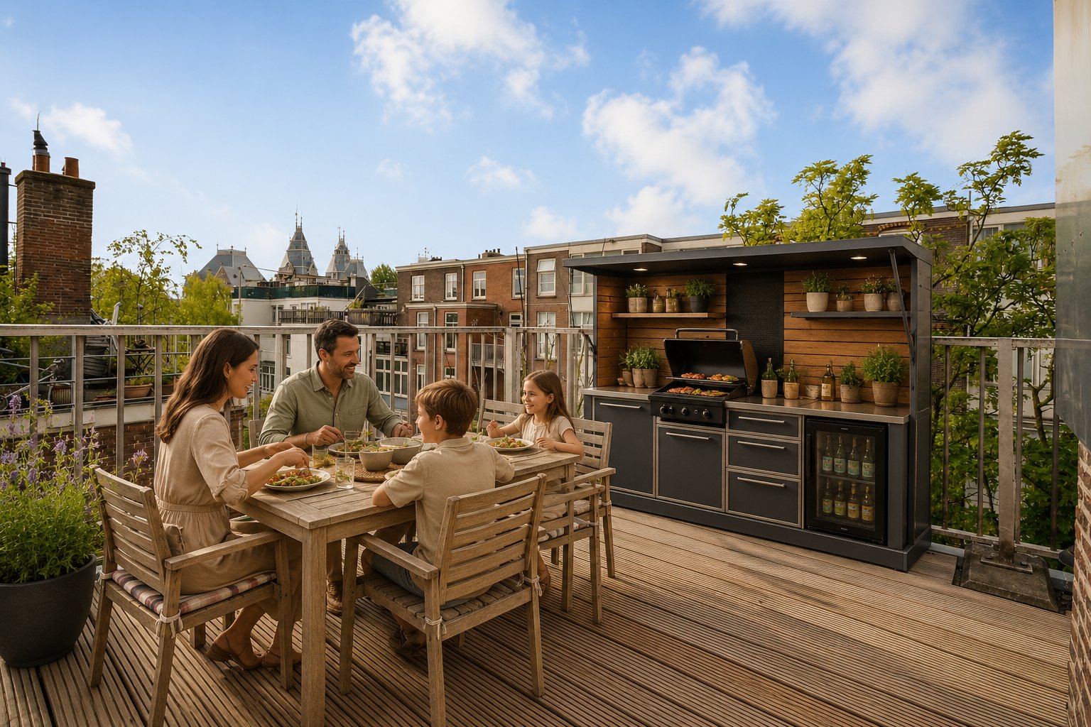 Luxe dakterras